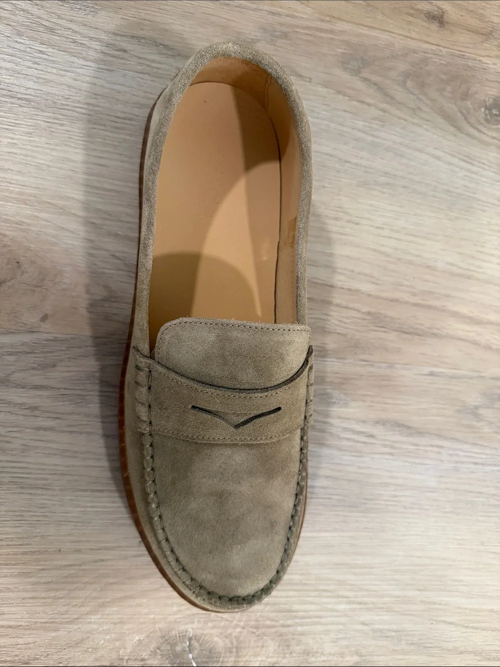 Men’s Loafer Sneaker in Desert/Gum